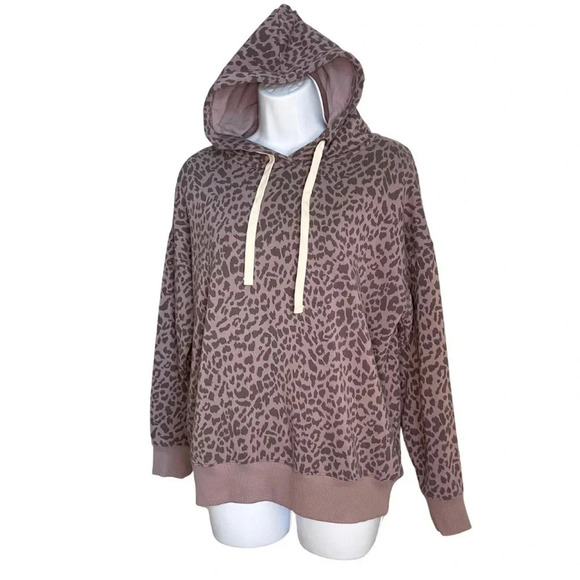Buffalo David Bitton Animal Print Hoodie - Size S - Cozy Oversized Sweatshirt - Picture 11 of 11
